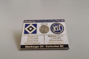 Bundesliga 2014-2015 Relegation HSV - Karlsruher SC weiß