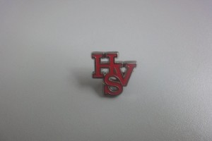 HSV Buchstaben rot