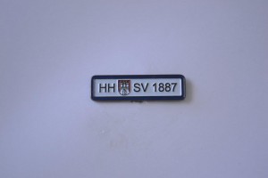 Kennzeichen HH SV 1887 blauer Rand
