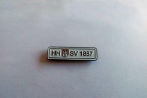Kennzeichen HH SV 1887 weißer Rand