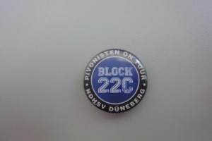 HSV Block 22C Düneberg Button