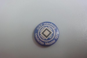 HSV Europapokalsieger und Deutscher Meister 1970er Button