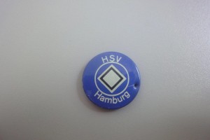 HSV Hamburg Button - beschädigt