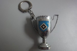 Schlüsselanhänger Champions League-Pokal HSV